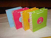 Colorful gift bags (30 nos)